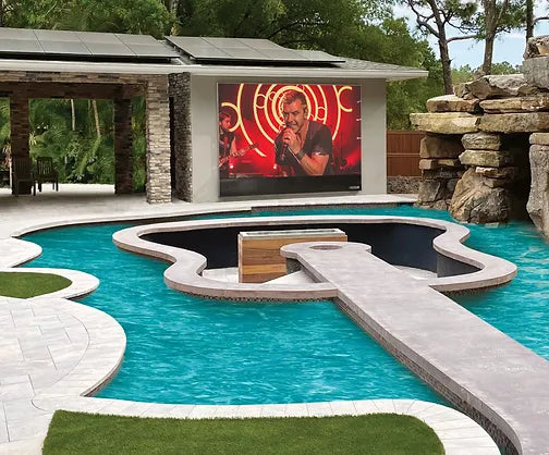 Large Outdoor TV