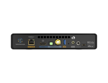 Kaleidescape Strato V 4K Dolby Vision Movie Player Rear