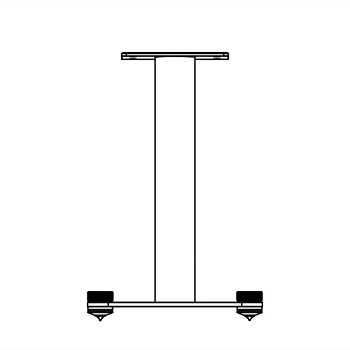 Perlisten Audio R-Series Speaker Stands RSLR-HGB (Pair)-7