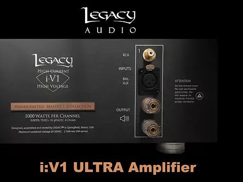 i:V1 ULTRA Amplifier by Legacy Audio