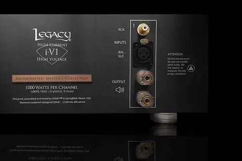 I:V Series Amplifiers Legacy Audio