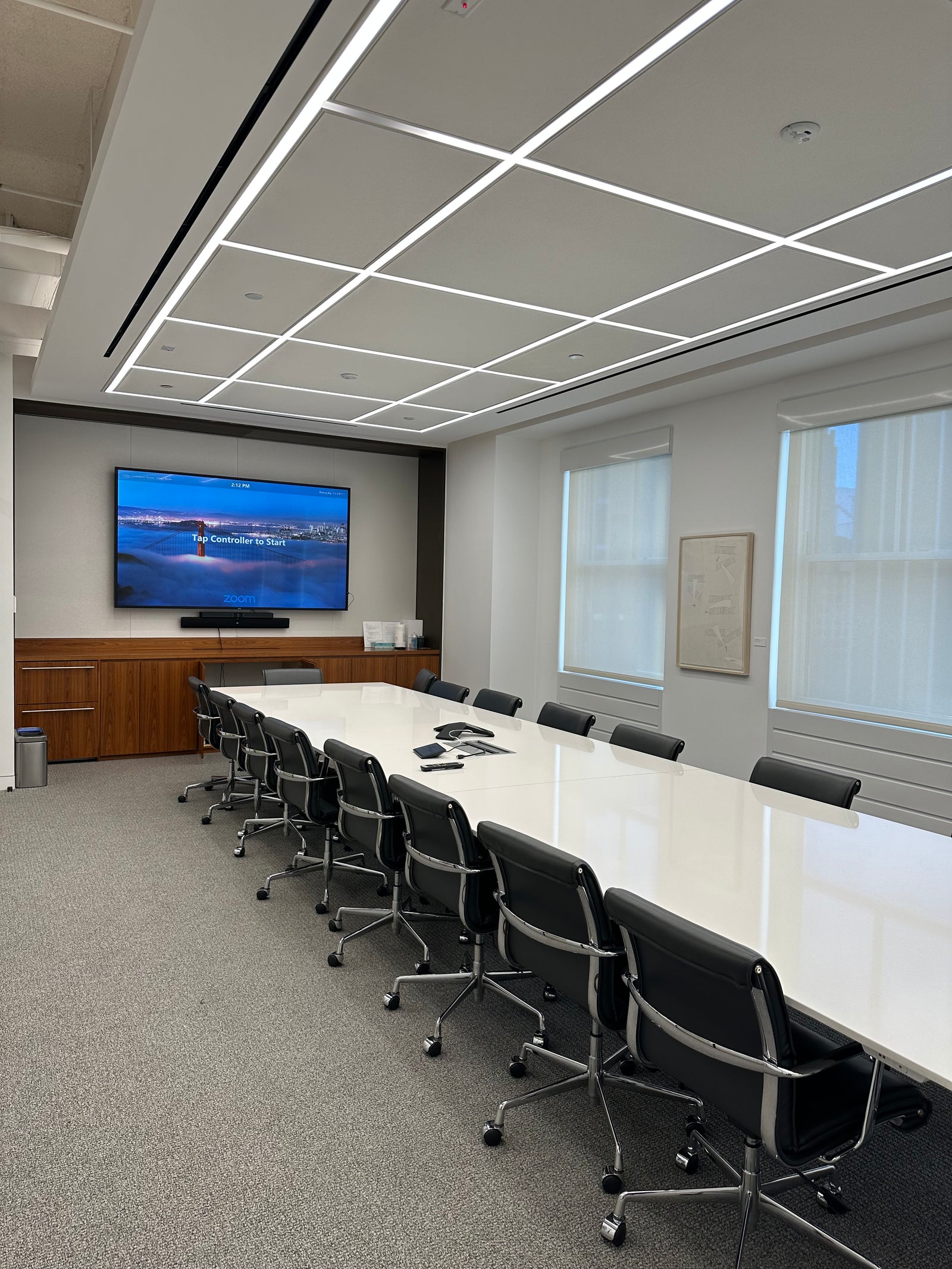 Futuristic Conference Room