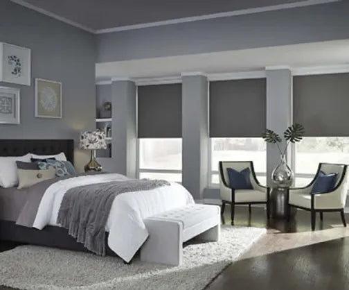 Roller shades offer sheer