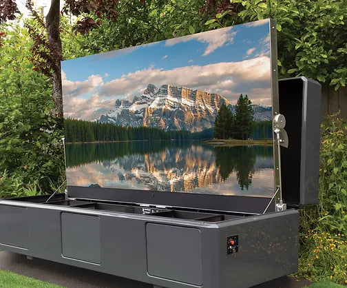 Fold Out Outdoor TV
