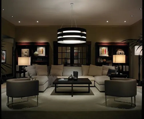 Living Room-transform Your Living Room With Smart Lighting. 
