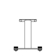 Perlisten Audio S-Series Center Channel Speaker Stand SSC-HGB-1