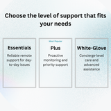 Levels of Epic Remote System Support Plans