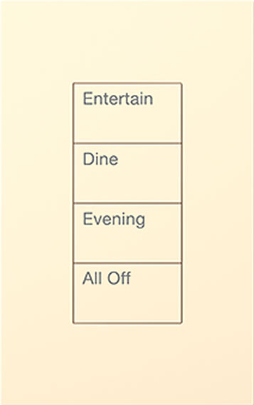 Lutron Palladiom Keypads