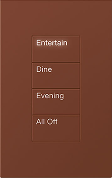 Lutron Palladiom Keypads