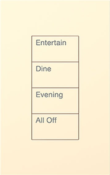 Lutron Palladiom Keypads